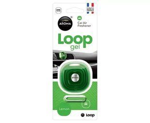 Автомобільний ароматизатор Aroma Car Loop Gel - Lemon 631166 фото