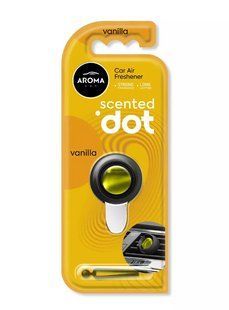 Автомобильный мембранный ароматизатор Aroma Car Scented Dot - Vanilla 120429 фото