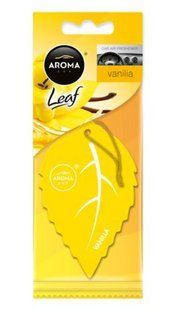 Автомобильный ароматизатор Aroma Car Leaf - Vanilla 920895 фото