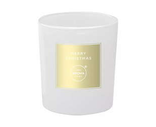 Ароматическая свеча Aroma Home Merry Christmas - Апельсин и гвоздика 140 г (839897) 839897 фото