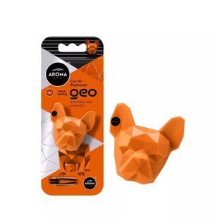 Автомобільний полімерний ароматизатор Aroma Car GEO Dog - Sparkling Mango 120542 фото