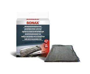 Салфетка из микрофибры для наружного применения 80х50 см SONAX Microfaser Trocken Tuch Plus 451200 фото