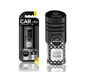 Ароматизатор автомобільний Aroma Car Prestige Vent - Silver 832034 фото