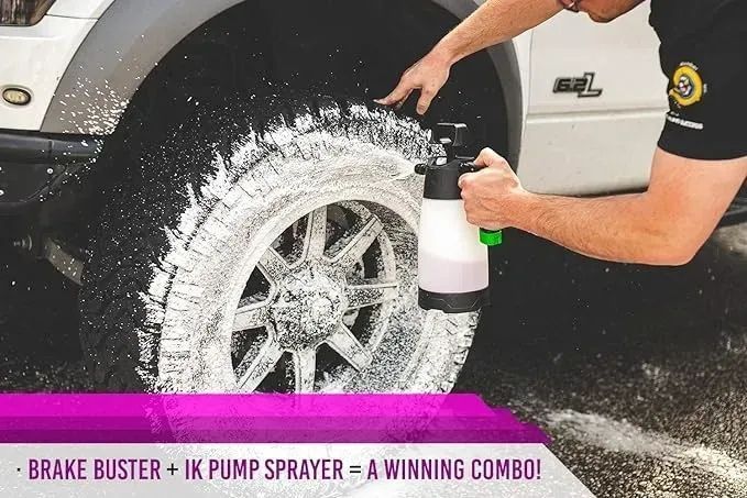 Очиститель колесных дисков бескислотный P&S Brake Buster Total Wheel Cleaner 3,79 л N2601 фото