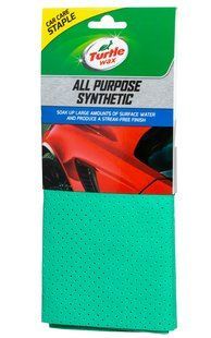 Синтетическая абсорбирующая салфетка 400х350 (перфорированная) Turtle Wax All Purpose Synthetic 1 шт X403td фото