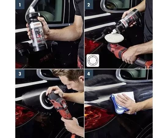 Стартовая полировальная паста для кузова автомобиля 1 л SONAX PROFILINE Ultimate Cut 6+/3 239300 фото