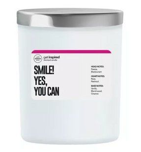 Ароматическая свеча Aroma Home, Get inspired 5, Princess Daisy 160 г 100445 фото