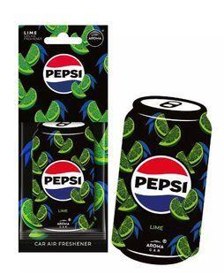Автомобильный ароматизатор Aroma Car PepsiI Cellulose Can - Lime 113582 фото