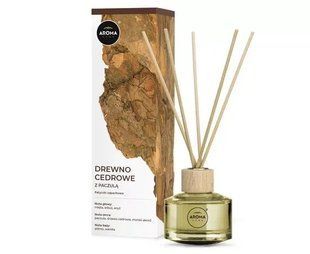 Ароматичні палочки Кедрове дерево з пачулі 50 мл Aroma Home Basic Line Cedar Wood with Patchouli (927627) 927627 фото