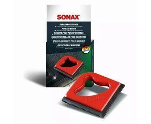 Щетка-гребешок резиновая для удаления шерсти домашних животных SONAX TierhaarEntferner 497800 фото