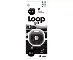 Автомобільний ароматизатор Aroma Car Loop Gel - Black 631135 фото