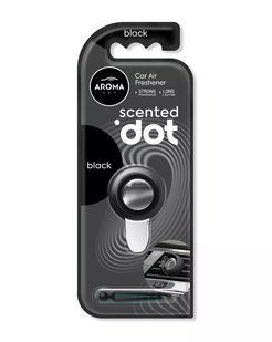 Автомобильный мембранный ароматизатор Aroma Car Scented Dot - Black 120399 фото