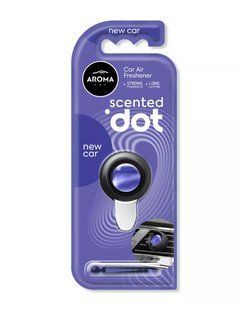 Автомобильный мембранный ароматизатор Aroma Car Scented Dot - New Car 120443 фото